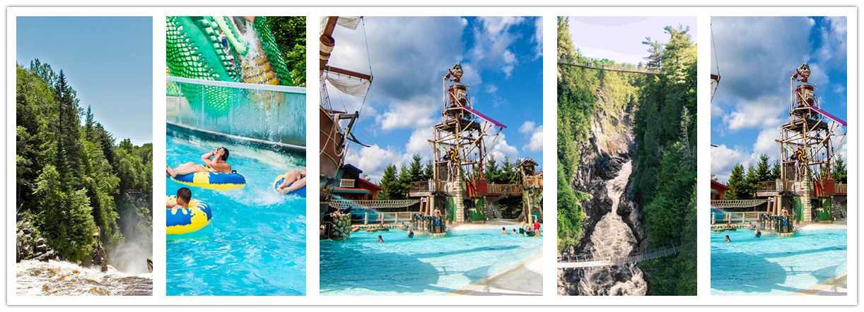 wonder travel|Quebec Grand Canyon &  Valcartier Water Park 1 Day